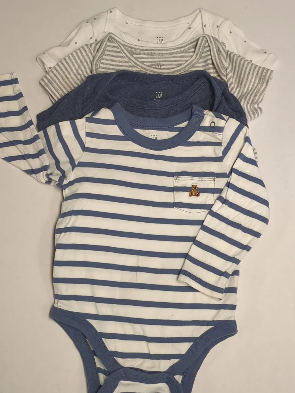 GAP Striped Baby Bodysuit Set